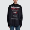 Chemise à nettoyer à sec, coupe large « Black » 664626TEM161000