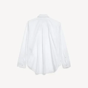 Chemise pour homme à coupe classique, blanche