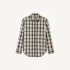 Chemise pour homme à coupe classique, blanche et noire Chemise pour homme à coupe classique, blanche et noire