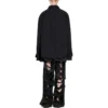 Chemise rembourrée coupe large « Noir » 719305TNW111700