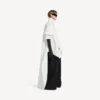Chemise à traîne pour femme, blanche Chemise à traîne pour femme, blanche
