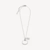 Collier à anneau Saint-Germain en argent brillant Collier à anneau Saint-Germain en argent brillant