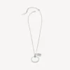 Collier à anneau Saint-Germain en argent brillant Collier à anneau Saint-Germain en argent brillant
