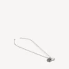 Collier avec pendentifs en forme d’ancre en argent vieilli Collier avec pendentifs en forme d’ancre en argent vieilli
