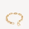 Collier « B-Link » pour femme en or brillant