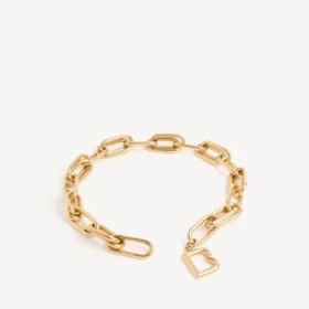 Collier « B-Link » pour femme en or brillant