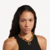 Collier « B-Link » pour femme en or brillant