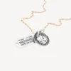 Collier « Horoscope Capricorne » en or/argent