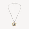 Collier « Horoscope Gémeaux » en or/argent