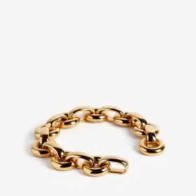 Collier ras-du-cou Eisa pour femme, chaîne dorée brillante Collier ras-du-cou Eisa pour femme, chaîne dorée brillante