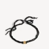 Collier ras-du-cou « nano ribbon bb » pour femme, noir/or brillant Collier ras-du-cou « nano ribbon bb » pour femme, noir/or brillant