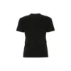 Coton noir avec impression du logo SS21 612964TJVD91034