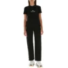 Coton noir avec impression du logo SS21 612964TJVD91034