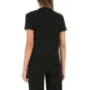 Coton noir avec impression du logo SS21 612964TJVD91034