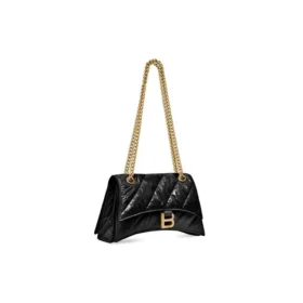 Crush petit sac à chaîne matelassé « Noir » 716351210J11000