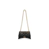 Crush petit sac à chaîne matelassé « Noir » 716351210J11000