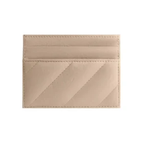 Crush Porte-cartes matelassé « Beige » 766467210J02906