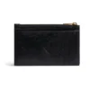 Crush Porte-monnaie et porte-cartes long matelassé « Noir » 766465210J11000