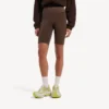 Cuissard de cyclisme sans coutures Techwear pour femme, couleur moka