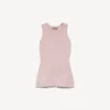 Débardeur femme rose poudré Débardeur femme rose poudré
