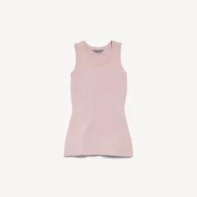 Débardeur femme rose poudré