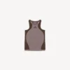 Débardeur sans coutures « techwear » pour femme, couleur taupe/moka
