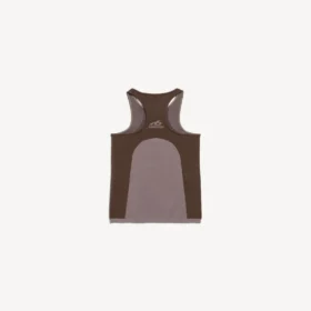 Débardeur sans coutures « techwear » pour femme, couleur taupe/moka