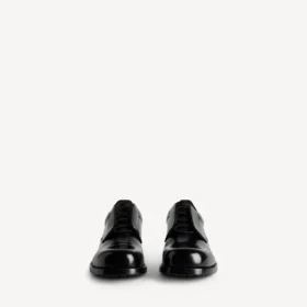Derbies confortables pour homme, noirs