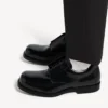Derbies confortables pour homme, noirs Derbies confortables pour homme, noirs