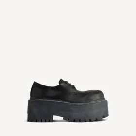 Derbies à plateforme « Strike » pour femme, noir