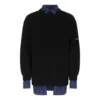 Détail du t-shirt : pull superposé « Noir » 675268T32151000