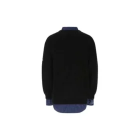 Détail du t-shirt : pull superposé « Noir » 675268T32151000