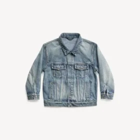 Enfants – veste oversize de Political Campaign en bleu clair