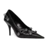 Escarpins Cagole 90 mm « Black Arena Lambskin » 714252WAD4E1081