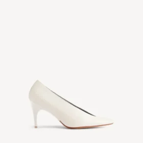 Escarpins « Duchesse » pour femme, couleur blanc neige