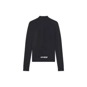 FW21 T-shirt de sport slim à manches longues noir 6617534B0B11077