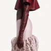 Gants longs pour femme, couleur bordeaux Gants longs pour femme, couleur bordeaux