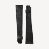 Gants longs pour femme, couleur noire Gants longs pour femme, couleur noire
