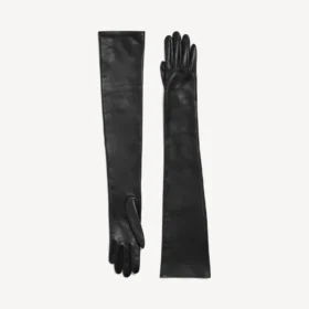Gants longs pour femme, couleur noire Gants longs pour femme, couleur noire