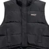 Gilet matelassé « Political Campaign Cocoon » « Noir » 762769TYD361000