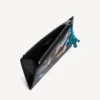 Grand porte-monnaie et porte-cartes long pour homme, noir/multicolore