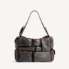 Grand sac bandoulière Superbusy pour homme, marron