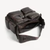 Grand sac bandoulière Superbusy pour homme, marron