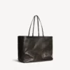 Grand sac cabas Select pour femme, noir/orange