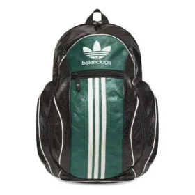 Grand sac à dos Balenciaga x adidas « Black Green » 721685210LZ1063