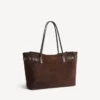 Grand sac fourre-tout Bel Air pour femme, couleur espresso clair Grand sac fourre-tout Bel Air pour femme, couleur espresso clair