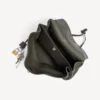 Grand sac à main de style Rodeo pour femme avec breloques, couleur kaki