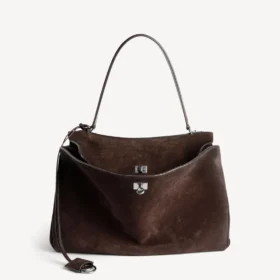 Grand sac à main Rodeo couleur espresso clair