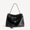 Grand sac à main Rodeo pour femme, noir