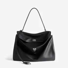 Grand sac à main Rodeo pour femme, noir